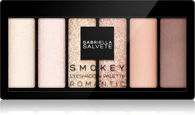 Gabriella Salvete Smokey, Romantic, Eyeshadow Palette (Paleta cieni do powiek)