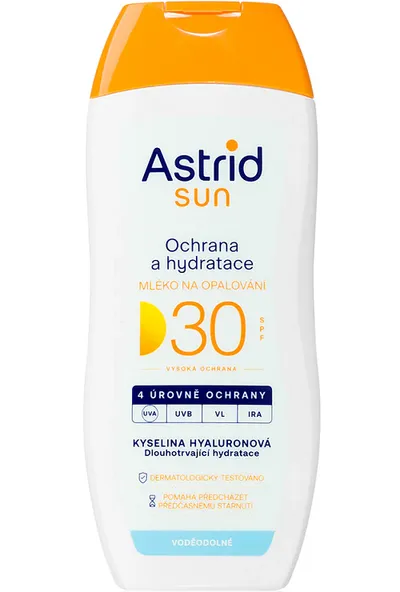 Astrid Sun, Mleczko do opalania SPF 30