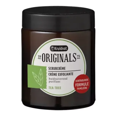 Kruidvat Originals, Scrubcreme Huidzuiverend [Creme Exfoliante Purifiant] Tea Tree (Peeling do twarzy `Drzewo herbaciane`)
