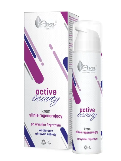 Laboratorium Kosmetyczne AVA Active Beauty, Krem silnie regenerujący po wysiłku fizycznym