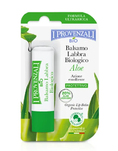 I Provenzali Balsamo Labbra Biologico Aloe (Aloesowy balsam do ust)