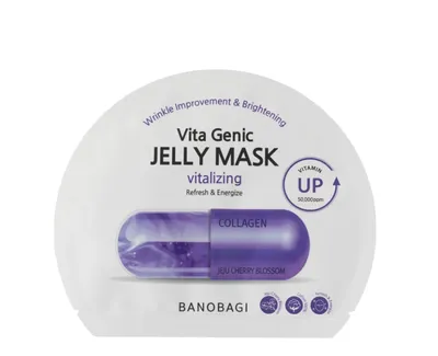 Banobagi Vita Genic, Jelly Mask Vitalizing (Maska w płachcie do twarzy o działaniu rewitalizującym)