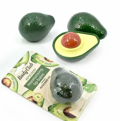 Body Club Avocado Oil, Moisturizing Lip Balm (Avocado, Nawilżający balsam do ust)