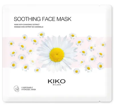 Kiko Milano Soothing Face Mask (Hydrożelowa nawilżająca maska do twarzy z wyciągiem z rumianku)