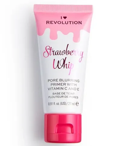 I Heart Revolution Strawberry Whip Pore Blurring Primer with Vitamin C and E (Wygładzająca baza pod makijaż)