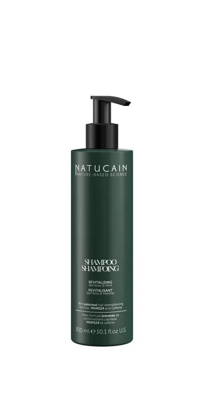 Natucain Revitalizing Bamboo & Mint Shampoo (Rewitalizujący szampon przeciw wypadaniu włosów)