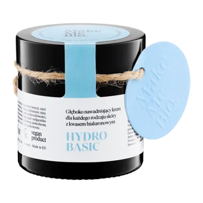Make Me Bio Hydro Basic, Głęboko nawadniający krem do każdego rodzaju skóry z kwasem hialuronowym