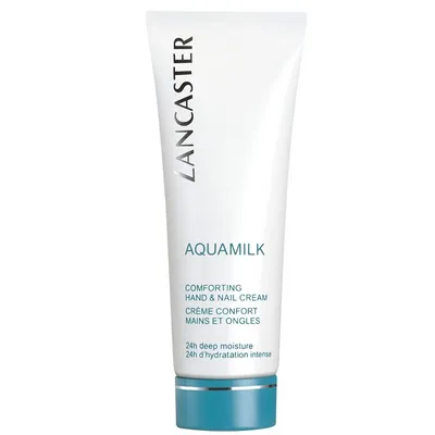 Lancaster Aquamilk, Comforting Hand & Nail Cream (Odżywczy krem do rąk i paznokci)