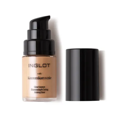 Inglot Inglot with Komunikatywnie, Rozświetlająco-pielęgnująca baza pod makijaż