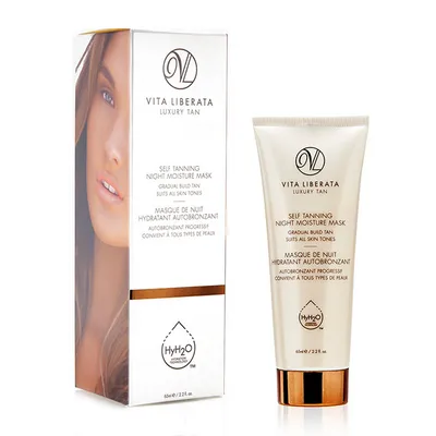 Vita Liberata Self Tanning Night Moisture Mask HyH2O (Samoopalająca maska nawilżająca na noc)