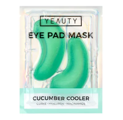 Yeauty Eye Pad Mask Cucumber Cooler (Płatki pod oczy z ogórkiem i niacyniamidem)
