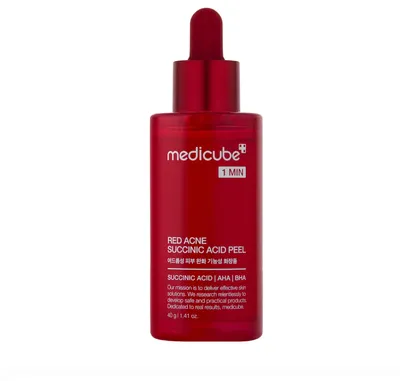 Medicube Red Acne Succinic Acid Peel (Kwasowy peeling na niedoskonałości)