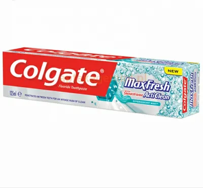 Colgate Pasta do zębów Max Fresh Acticlean 'Musująca Mięta'
