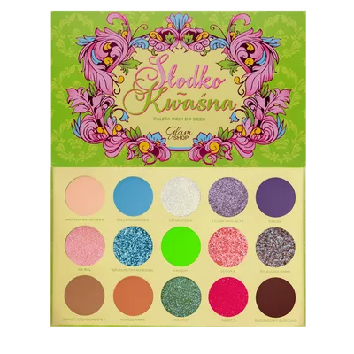Glam Shop Rococo, GlamBox Paleta cieni do powiek `Słodko-kwaśna`