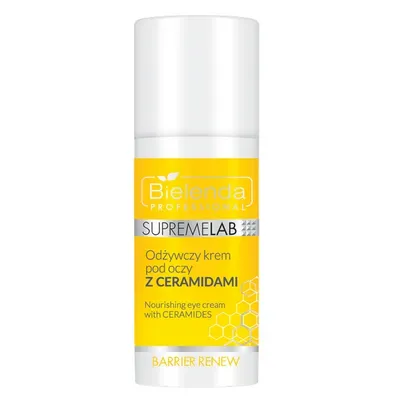 Bielenda Professional SUPREMELAB Barrier Renew, Odżywczy krem pod oczy z ceramidami