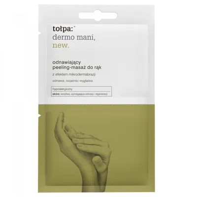 Tołpa Dermo Mani, Odnawiający peeling-masaż do rąk