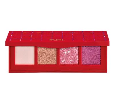 PUPA Holiday Land Eyes Palette 001 Eccentric Pink (Paleta cieni do powiek)