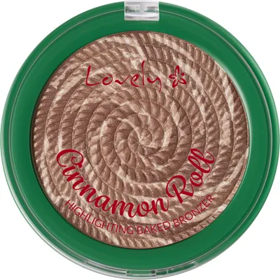 Lovely Cinnamon Roll, Highlighting Baked Bronzer (Rozświetlający bronzer do twarzy i ciała)