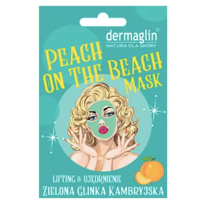Dermaglin Maseczka liftingująca z brzoskwinią `Peach on the beach`