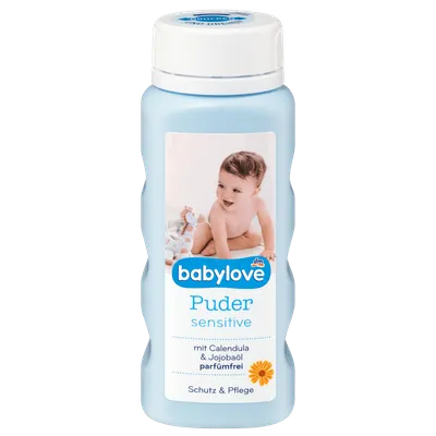 Babylove Sensitive Puder (Łagodzący puder dla niemowląt)