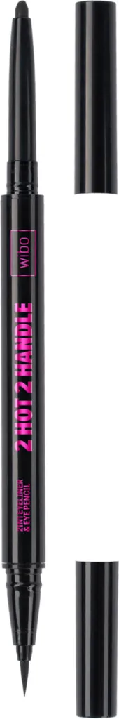 Wibo 2 Hot 2 Handle, 2in1 Eyeliner & Eye Pencil (Eyeliner i kredka do oczu 2w1)