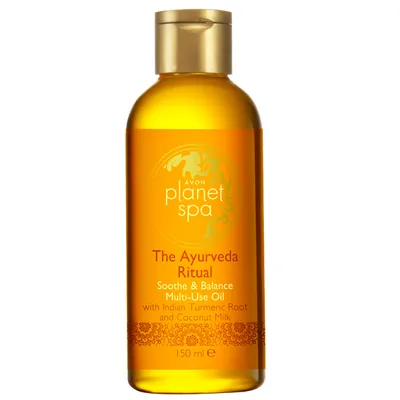 Avon Planet Spa, The Ayurveda Ritual, Soothe & Balance Multi-use Oil (Kojący olejek 3 w 1 do ciała, włosów i kąpieli)