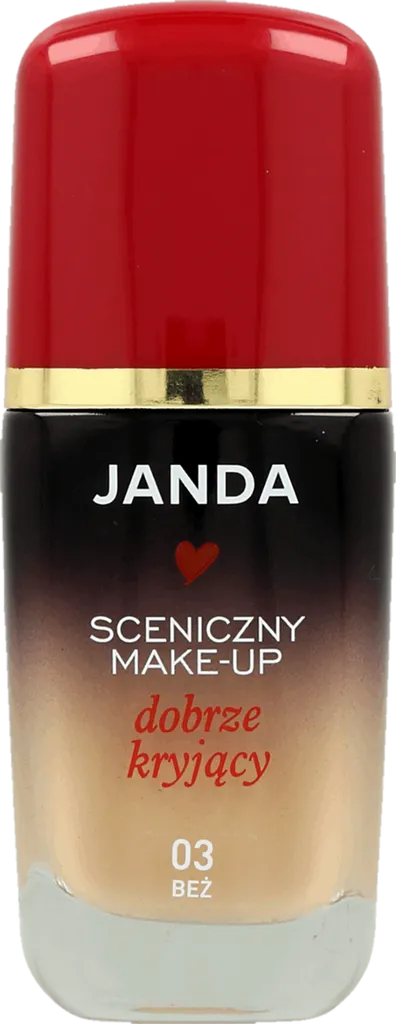 Janda Sceniczny make-up, Podkład dobrze kryjący
