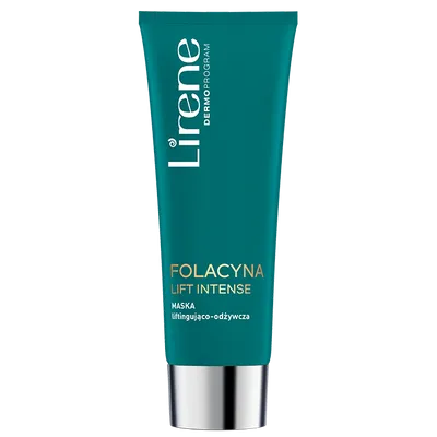 Lirene Dermoprogram Folacyna Lift Intense, Maska liftingująco-odżywcza `Śnieżna alga`