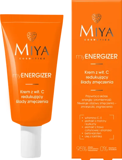 Miya Cosmetics myENERGIZER, Krem z witaminą C redukujący ślady zmęczenia