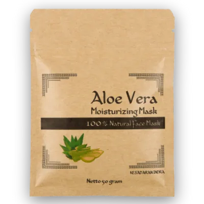 Kesadaran Indra Bali Aloe Vera Moisturizing Mask (Maseczka nawilżająca Aloe Vera)