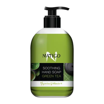 Natigo by nature Green Tea, Soothing Hand Soap (Zielona herbata, Mydło do rąk)