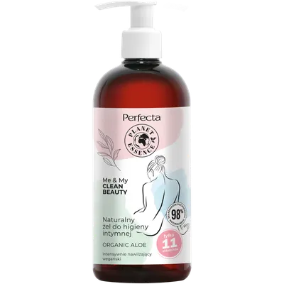 Perfecta Planet Essence, Me & My Clean Beauty, Naturalny żel do higieny intymnej `Organic aloe`