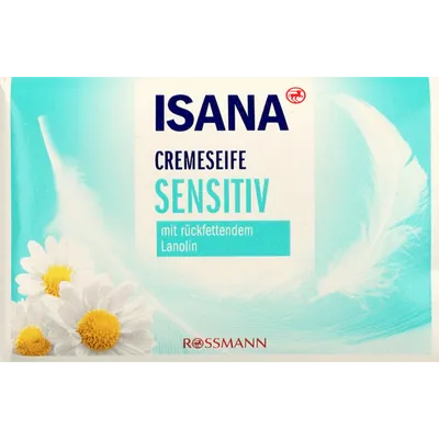 Isana Cremeseife Sensitiv [Soft] (Mydło kremowe w kostce)