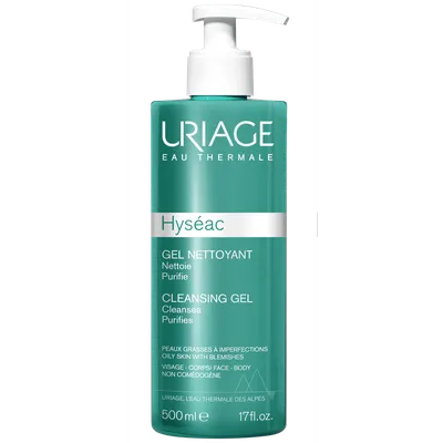 Uriage Hyseac, Gel Nettoyant (Żel oczyszczający (nowa wersja))