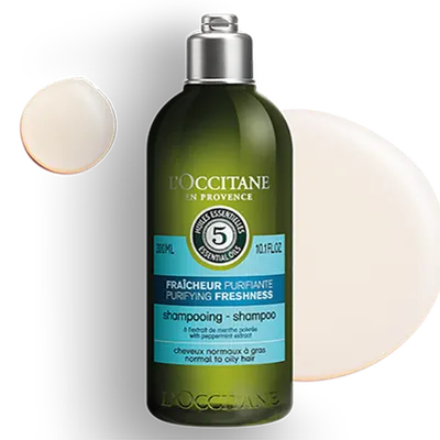 L'Occitane Aromachologie, Fraicheur Purifiante Shampooing (Oczyszczający szampon)
