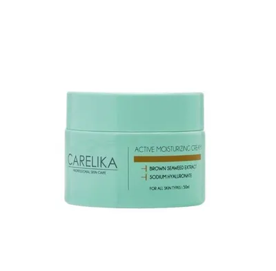 Carelika Active Moisturizing Cream (Krem nawilżający z kwasem hialuronowym)