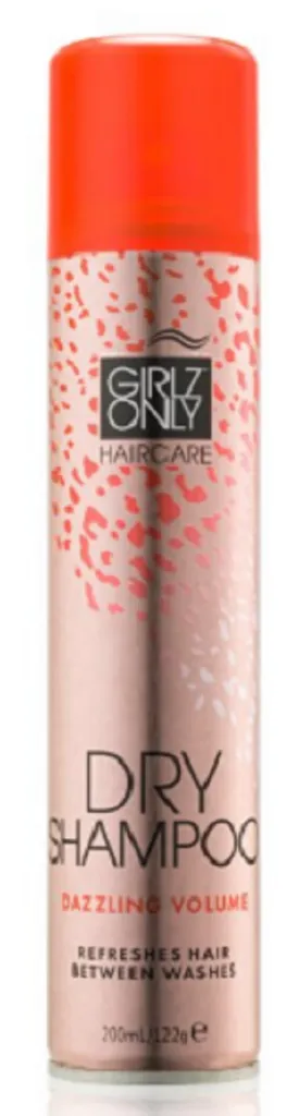 Girlz Only Dry Shampoo Dazzling Volume (Odświeżający suchy szampon nadający objętość i pogrubienie)