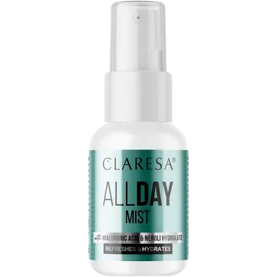 Claresa All Day Mist (Nawilżająco-odświeżająca mgiełka do twarzy)