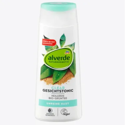 Alverde Clear, Gesichtstonic Heilerde (Tonik dla cery zanieczyszczonej)