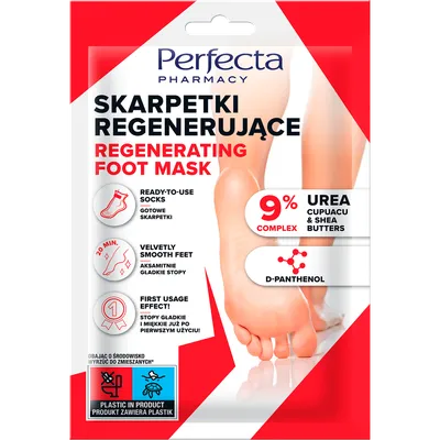 Perfecta Pharmacy, Skarpetki regenerujące, Maska do stóp