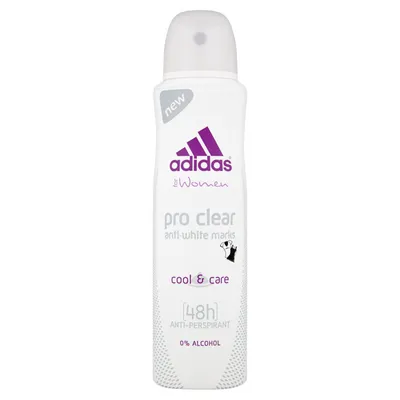 Adidas for Women, Cool & Care, Pro Clear Spray (Antyperspirant w sprayu)