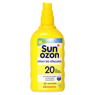 SunOzon Classic, Spray do opalania średnia ochrona SPF 20