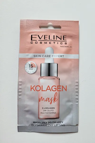 Eveline Cosmetics Skin Care Expert, Maseczka do twarzy `Błyskawiczny lifting - kolagen`