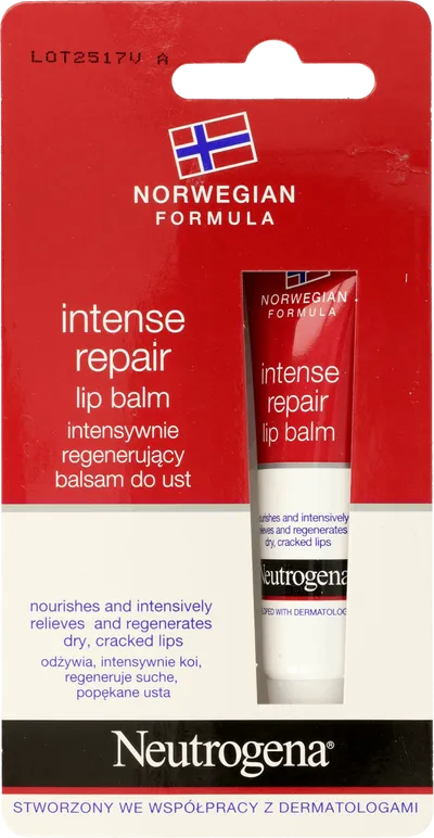 Neutrogena Formuła Norweska, Intense Repair Lip Balm (Intensywnie regenerujący balsam do ust)