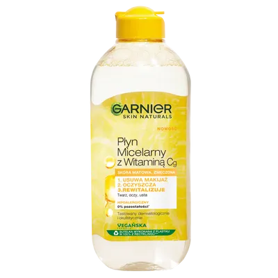 Garnier Skin Naturals, Płyn micelarny z witaminą Cg
