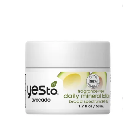 Yes To Avocado, Fragrance Free Daily Moisturiser (Krem na dzien z awokado)
