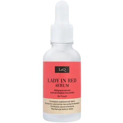 LaQ Aktywne serum wzmacniające naczynka `Lady In Red`