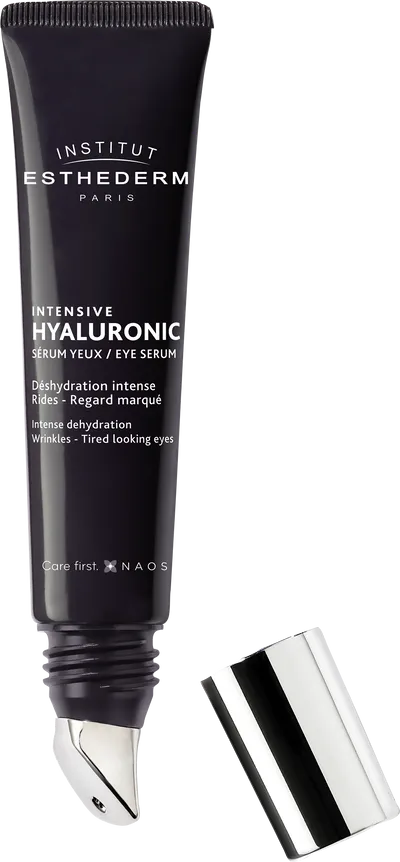 Institut Esthederm Intensive Hyaluronic Eye Serum (Zaawansowany żel pod oczy z kwasem hialuronowym, intensywnie nawilżający i wygładzający zmarszczki)