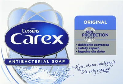 Carex Original, Antibacterial Soap (Antybakteryjne mydło w kostce)