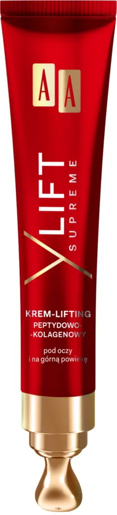 AA YLift Supreme, Krem-lifting peptydowo-kolagenowy pod oczy i na górną powiekę